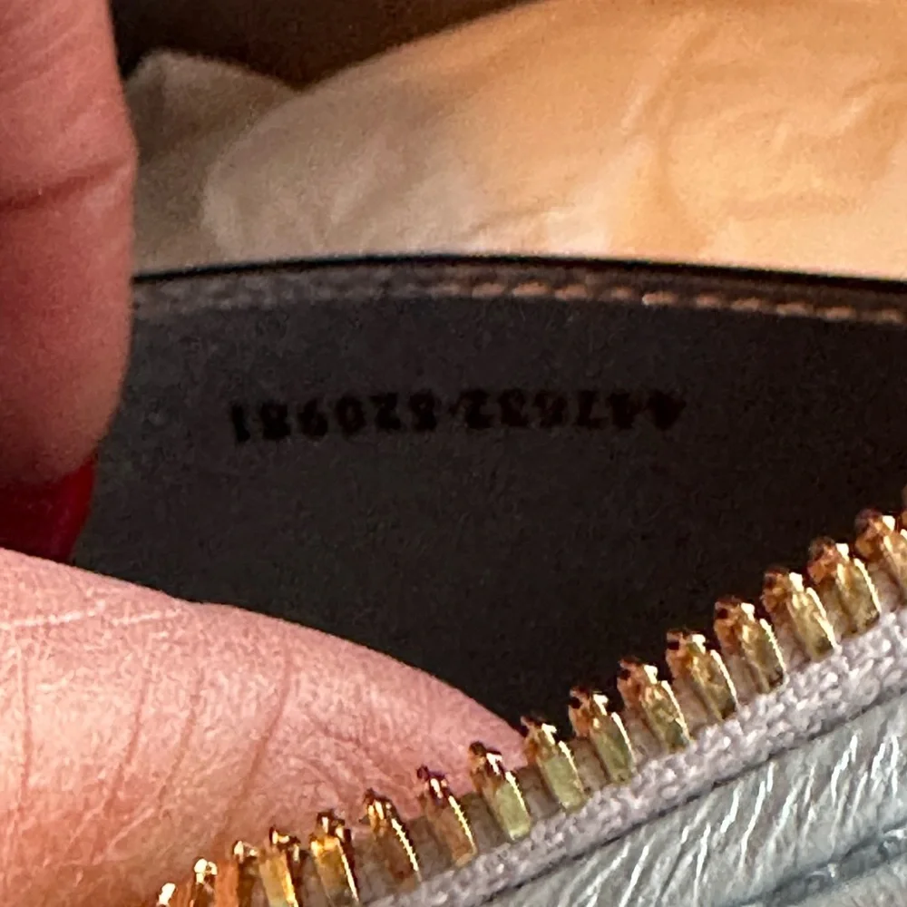 Gucci Iridescent Nappa Chevron Matelasse GG Marmont Shoulder/CrossbodyBag - Picture 5 of 7